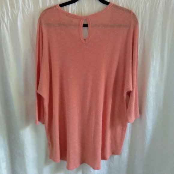 DressBarn peach sweater - Picture 3 of 3